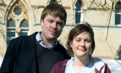 Josie Long and Neil Griffiths. Photograph: Graham Harrison