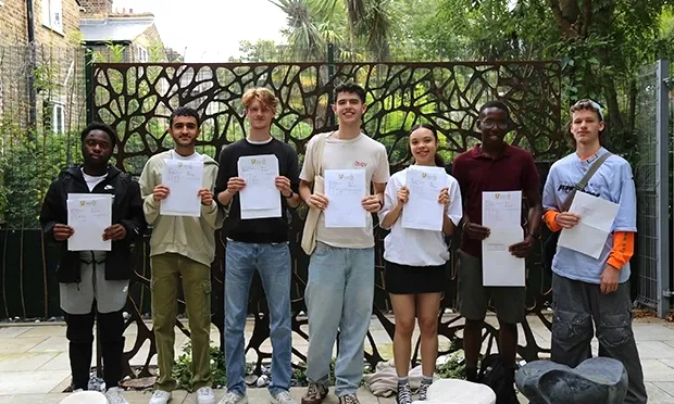 A Level students at The Urswick School