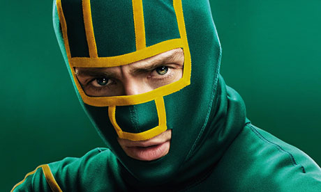 Aaron Taylor-Johnson as Dave Lizewski in Kick-Ass 2
