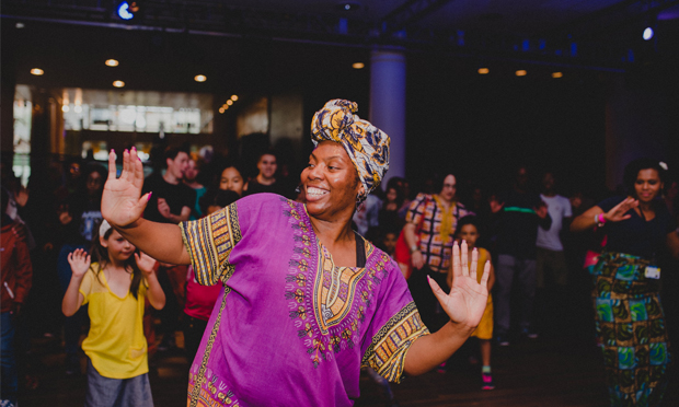 Celebration: a shot from last year's Africa Utopia festival
