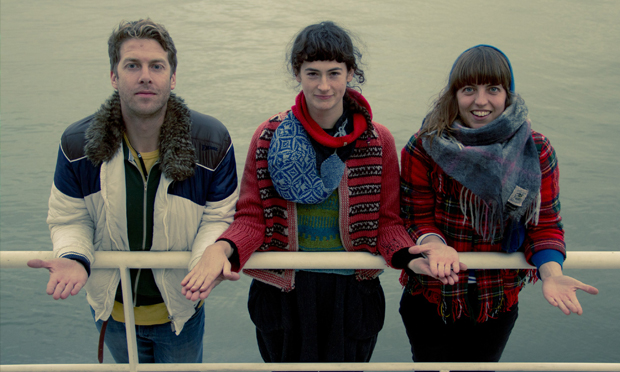 This Is The Kit's Kate Stables (centre) and band