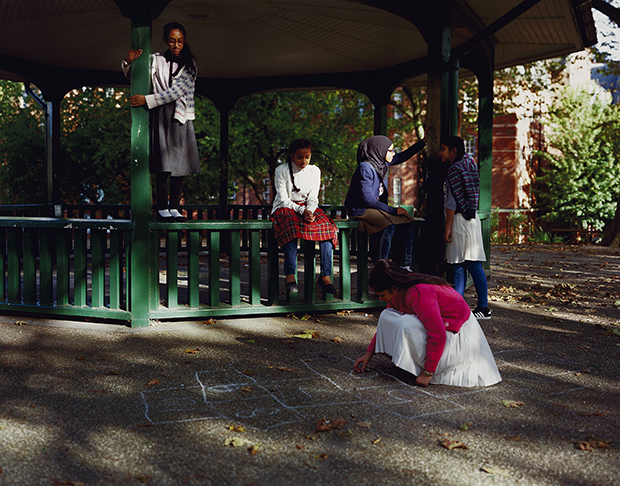 Arnold Circus Girl Guides. Photograph: Tom Hunter
