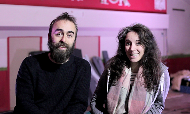 Pillow Cinema's Asher Charman and Danielle Swift