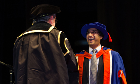 Asif Kapadia Honorary Doctorate