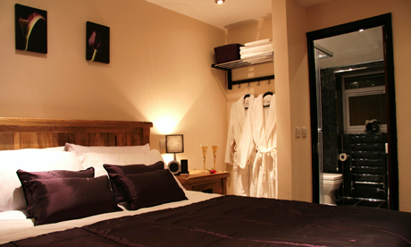 A look inside one of the bedrooms in the Avo Hotel
