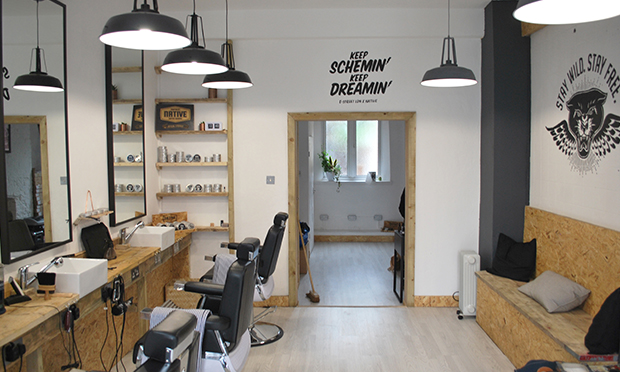 Inside the musical E-Street Barbers. Photograph: E-Street Barbers