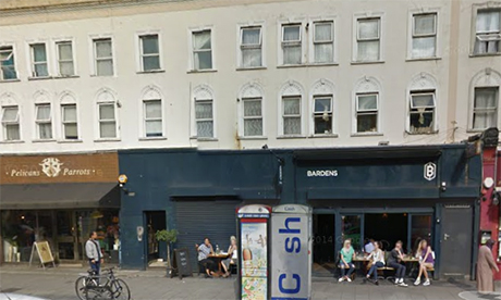 Bardens Boudoir on Stoke Newington Road. Photograph: Google Street View