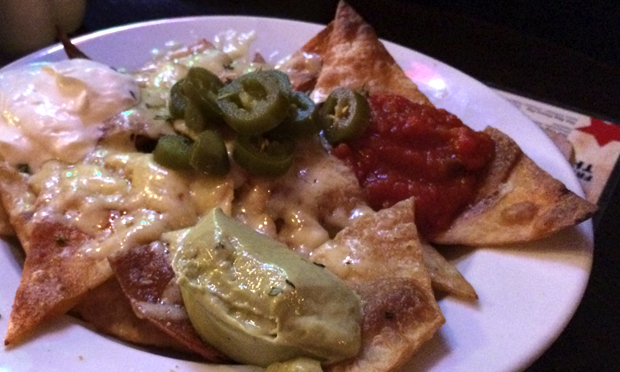 'Some of the best nachos I’ve ever had'. Photograph: Lucie Heath