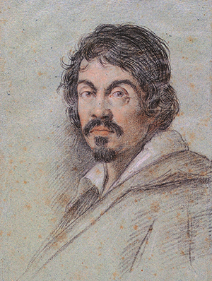 Mugshot: a portrait of Caravaggio by Ottavio Leoni (c. 1621)