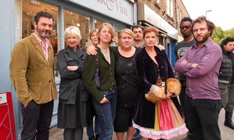 Broadway Market traders protest road closure