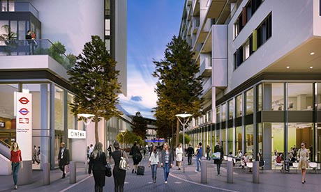 City North development. Photograph: United House Developments