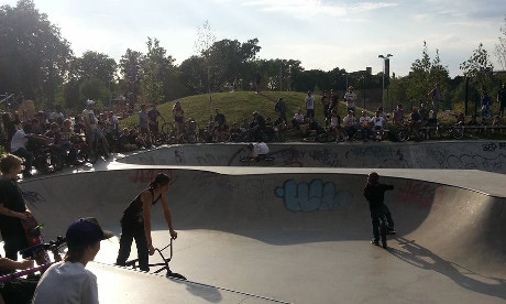 Clissold Park skatepark
