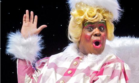 Clive Rowe as Dame Trot in Jack and the Beanstalk