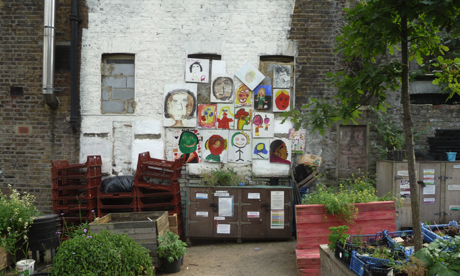 The Dalston Eastern Curve Garden. Photograph: Erin Salisbury