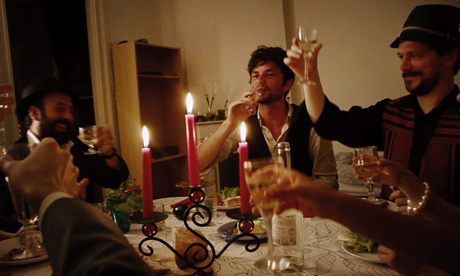 Performers from Dinner is Swerved, an interactive dining experience that forms part of the Fringe