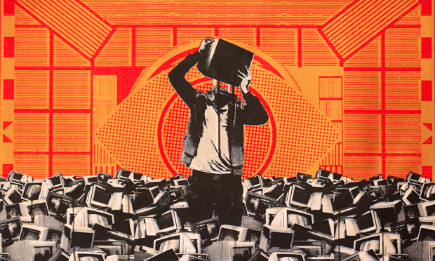 Leo Boyd's Test Screen. Image courtesy the artist