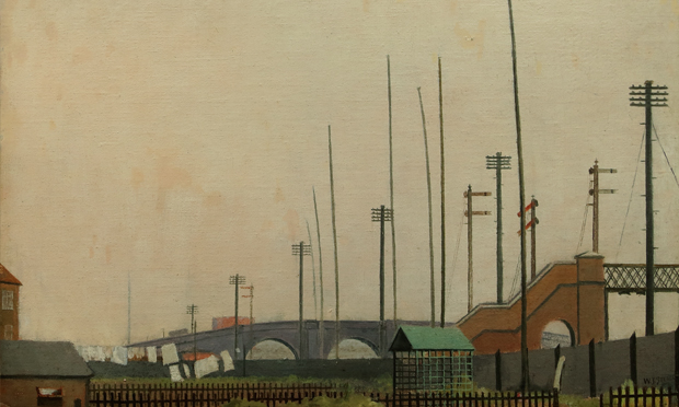 Walter Steggles, The Railway Fence (1929)