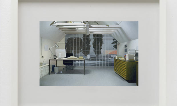 Andrew Grassie's Studio Proposal 5 (2017). © Andrew Grassie, courtesy Maureen Paley, London