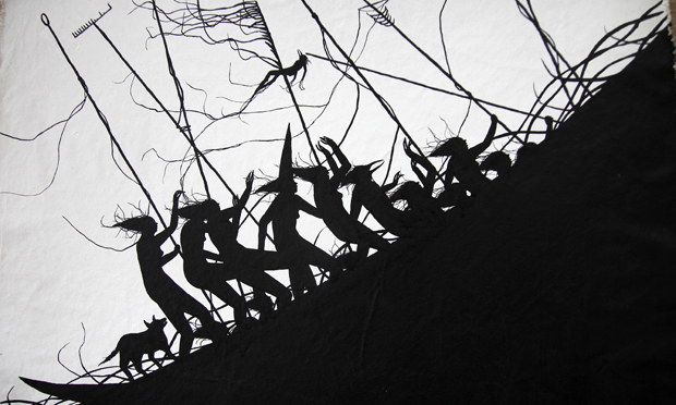 Detail from Augury by David de la Mano. Image courtesy the artist