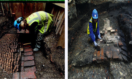 Excavated theatres Shoreditch