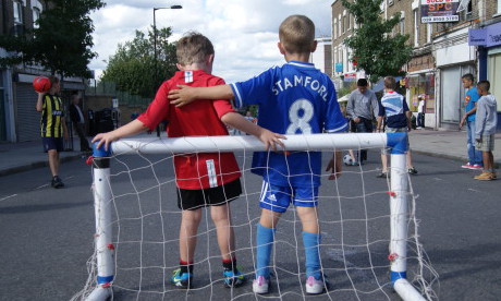 Last year's festival. Photograph: Leon Sendzikas