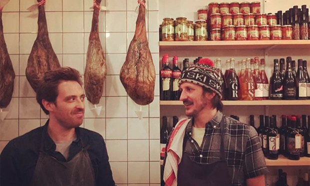 Manuel de los Santos and Xabier Alvarez, Furanxo's proprietors.