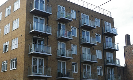 The 'rogue' development in Hoxton. Photograph: Hackney Council