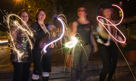 Sparkling: feminist band Gertrude