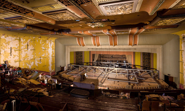 The art deco main theatre space of the former cinema. Photograph: Hackney Arts Centre