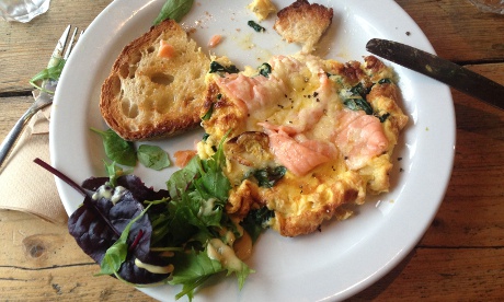 Brunch time at Hackney Bureau