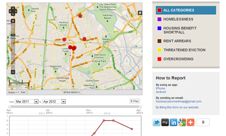 Hackney CAB CrowdMap