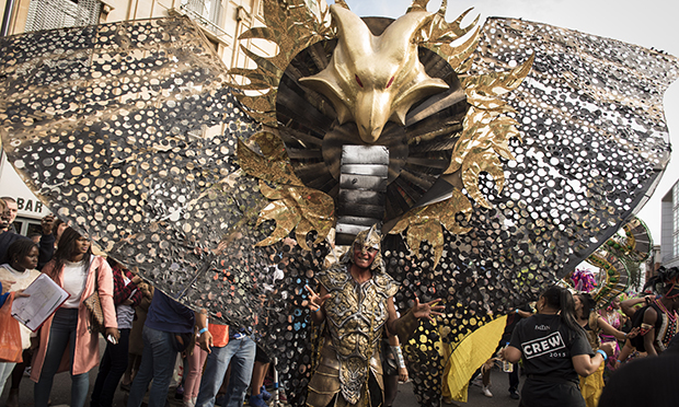 Hackney One Carnival. Photograph: Hackney Council/Sean Pollock