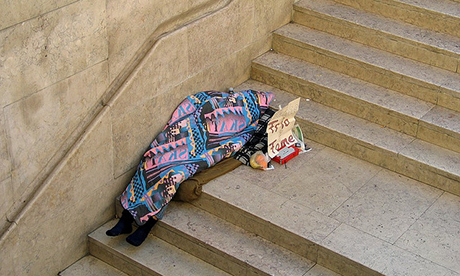 Residents reach out to Hackney council to help rough sleepers. council about Photograph: Osvaldo Gago