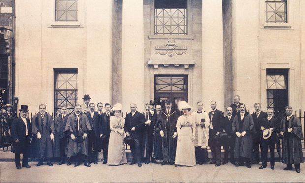 Homerton Library opening - 1913