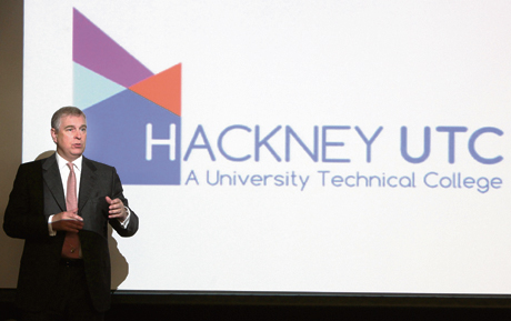 HRH Prince Andrew speech Hackney UTC
