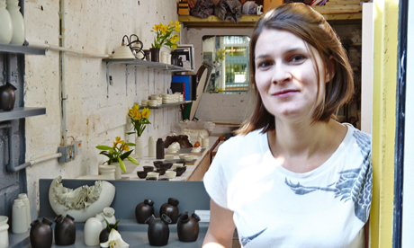 Ceramicist Jo Davies. Photograph: Jo Davies
