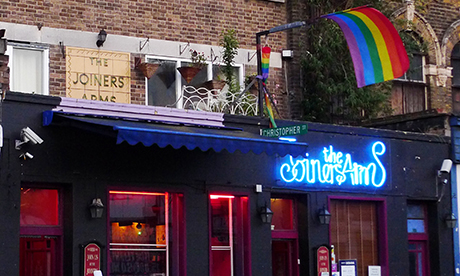 The Joiners Arms on Hackney Road. Photograph: Ewan Munro (creative commons)