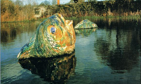 Kate Malone fish artwork