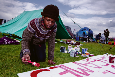 Leyton Marsh protest