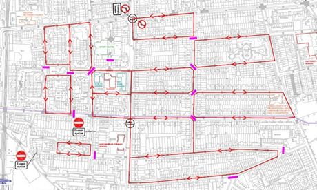 London Fields filtering scheme cycle quietway