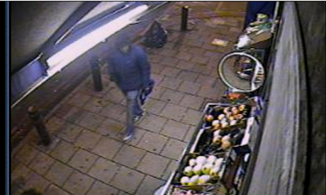 Suspect 2 carried a plastic bag containing the gun