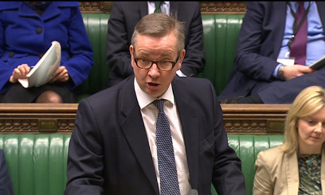 Education secretary Michael Gove