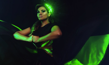 'Amazonian Beyonce' Gaby Amarantos. Photograph: Mais Um