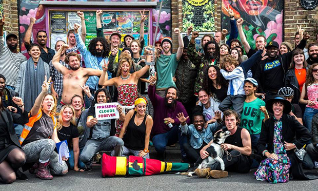 Passing Clouds supporters