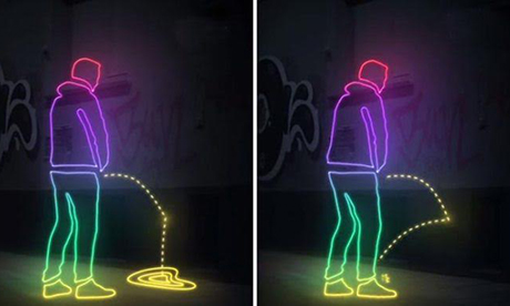 Peeback wall Hackney Council