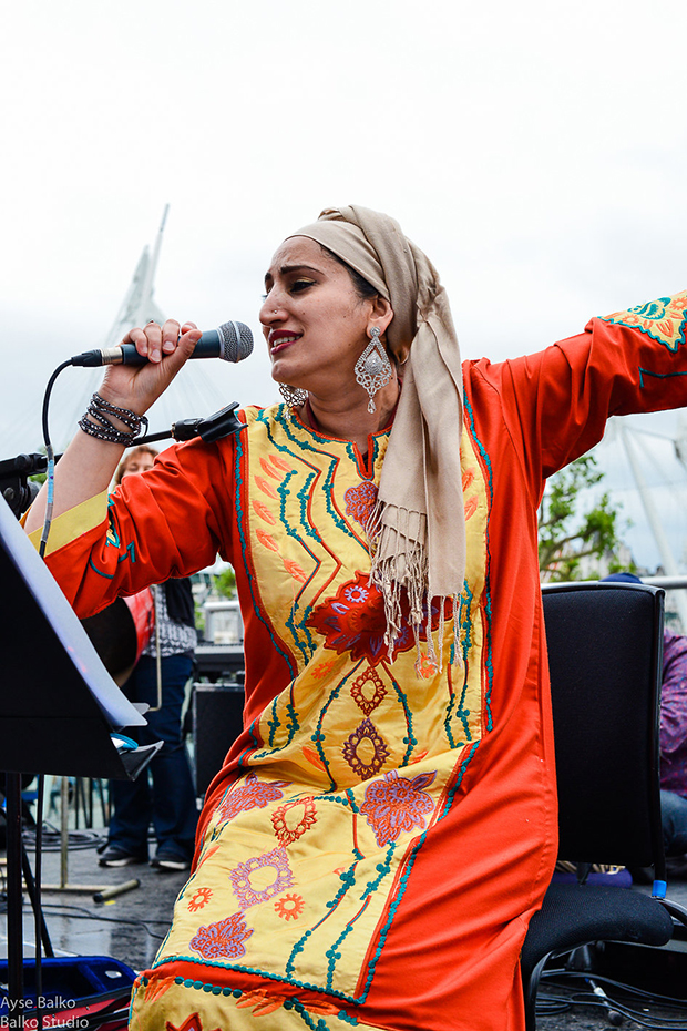 Sarah Yaseen of Rafiki Jazz. Photograph: Ayse Balko