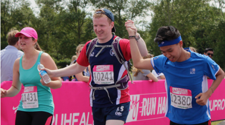 Run Hackney finishers