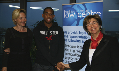 Shauneen Lambe, Hughes Cousins-Chang and Nicky Gavron at last month’s City Hall debate