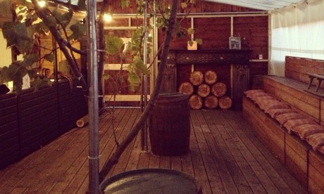 Up on the roof: Skylodge