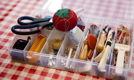 Thrifty Stitcher sewing box